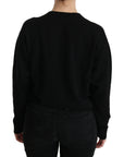 Dolce & Gabbana Elegant Black Cashmere Cardigan Top