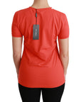 Dolce & Gabbana Elegant Red Crewneck Short Sleeve Tee