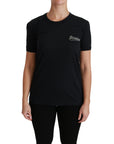 Dolce & Gabbana Elegant Crewneck Blue Amore Tee