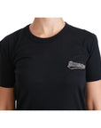Dolce & Gabbana Elegant Crewneck Blue Amore Tee