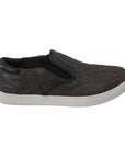 Dolce & Gabbana Elegant Gray Caiman Leather Loafers