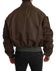 Dolce & Gabbana Sequined Double-Breasted Bomber Jacket