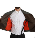 Dolce & Gabbana Sequined Double-Breasted Bomber Jacket