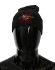 Dolce & Gabbana Chic Gray Beanie with Exclusive Embroidery