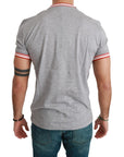 Dolce & Gabbana Chic Gray Cotton T-Shirt with Year of the Pig Motive