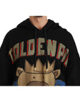 Dolce & Gabbana Elegant Hooded Pullover With Regal Motif