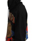 Dolce & Gabbana Elegant Hooded Pullover With Regal Motif