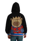 Dolce & Gabbana Elegant Hooded Pullover With Regal Motif