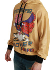 Dolce & Gabbana Exquisite Gold Hooded Cotton Sweater