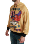 Dolce & Gabbana Exquisite Gold Hooded Cotton Sweater