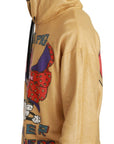 Dolce & Gabbana Exquisite Gold Hooded Cotton Sweater