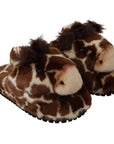 Dolce & Gabbana Elegant Giraffe Pattern Slides for Sophisticated Comfort