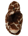 Dolce & Gabbana Elegant Giraffe Pattern Slides for Sophisticated Comfort