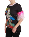 Dolce & Gabbana Chic Crewneck Year of the Pig Motif Tee