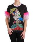 Dolce & Gabbana Chic Crewneck Year of the Pig Motif Tee