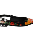 Dolce & Gabbana Elegant Crystal-Embellished Floral Flats