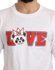 Dolce & Gabbana Panda Love Slim Fit Crewneck Tee