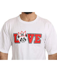 Dolce & Gabbana Panda Love Slim Fit Crewneck Tee