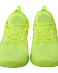 Philipp Plein Stylish Light Green Casual Sneakers