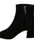 Dolce & Gabbana Chic Embroidered Ankle Boots