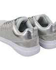 Philipp Plein Sleek Silver Sneakers for Trendsetters