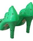 Dolce & Gabbana Enchanting Crystal Cinderella Pumps