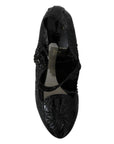 Dolce & Gabbana Elegant Crystal Embellished Cinderella Pumps