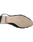 Jimmy Choo Elegant Pointed Toe Leather Flats