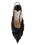 Jimmy Choo Elegant Black Leather Pointed Toe Pumps