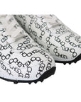 Jimmy Choo Elegant Monochrome Leather Sneakers