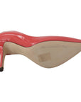 Dolce & Gabbana Elegant Dark Pink Patent Leather Pumps