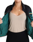 Dolce & Gabbana Chic Multicolor Track Jacket with Logo Mania