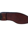 Dolce & Gabbana Elegant Blue Suede Leather Loafers