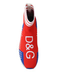 Dolce & Gabbana Chic SORRENTO Casual Socks Sneakers