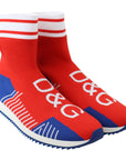 Dolce & Gabbana Chic SORRENTO Casual Socks Sneakers