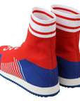 Dolce & Gabbana Chic SORRENTO Casual Socks Sneakers