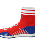 Dolce & Gabbana Chic SORRENTO Casual Socks Sneakers