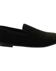 Dolce & Gabbana Elegant Green Velvet Loafers