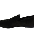 Dolce & Gabbana Elegant Green Velvet Loafers