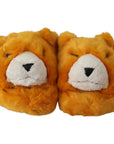 Dolce & Gabbana Sunshine Yellow Lion Slippers