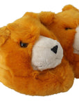 Dolce & Gabbana Sunshine Yellow Lion Slippers