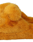 Dolce & Gabbana Sunshine Yellow Lion Slippers
