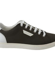 Dolce & Gabbana Sleek White Leather Low Top Sneakers