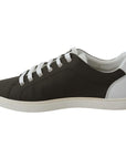 Dolce & Gabbana Sleek White Leather Low Top Sneakers