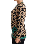 Dolce & Gabbana Elegant Multicolor Wool Blend Sweater