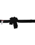 Dolce & Gabbana Elegant Black Crystal Waist Belt