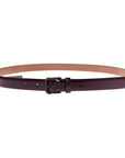 Dolce & Gabbana Elegant Purple Leather Belt