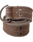 Dolce & Gabbana Chic Beige Leather Adjustable Belt