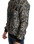 Dolce & Gabbana Samba Jacquard Palm Crewneck Sweater