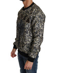 Dolce & Gabbana Samba Jacquard Palm Crewneck Sweater